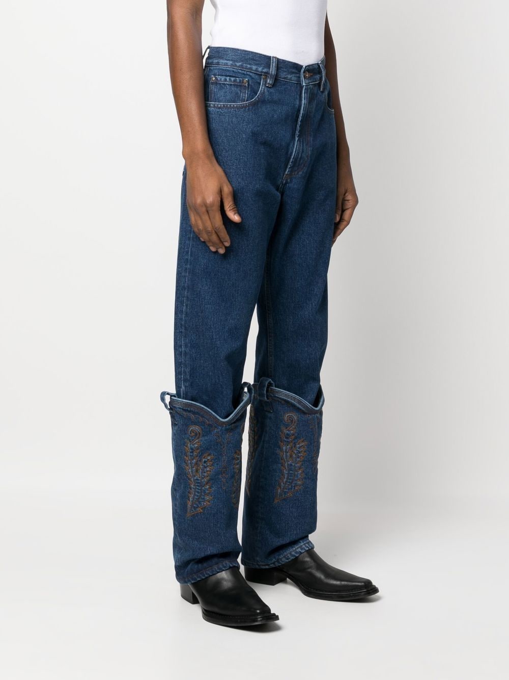 Cowboy-cuff jeans