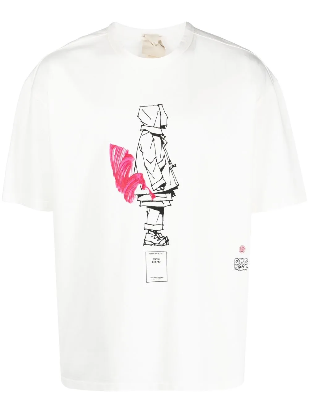 

Ten C graphic print T-shirt - White