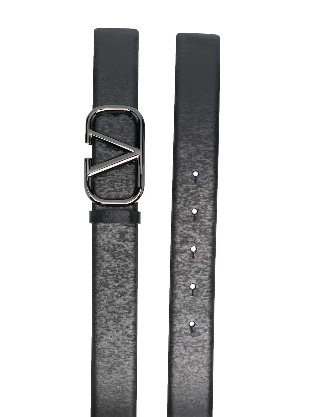 VALENTINO GARAVANI VLOGO LEATHER BELT