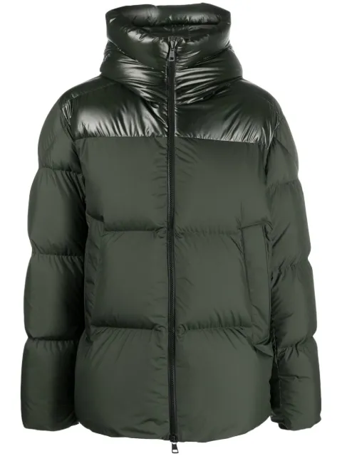 Moncler logo-patch padded jacket