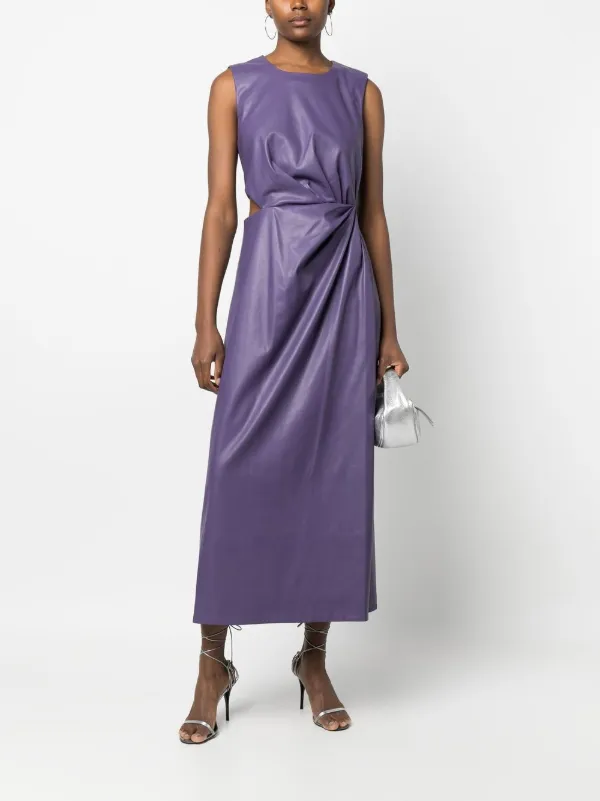 simkhai マキシドレス Simkhai カットアウト マキシドレス | パープル | FARFETCH JP