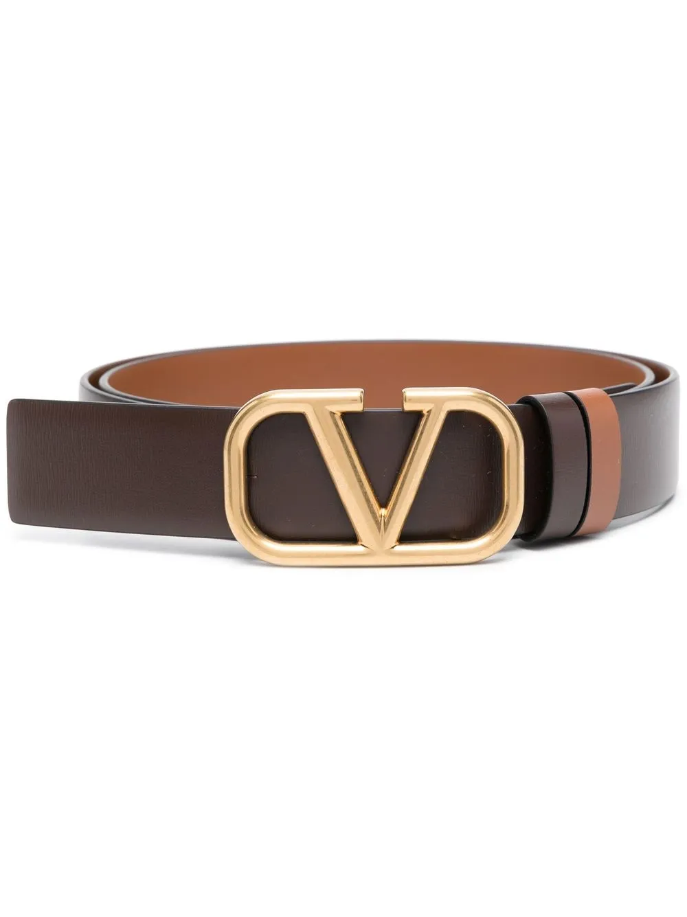 

Valentino Garavani VLogo reversible belt - Brown