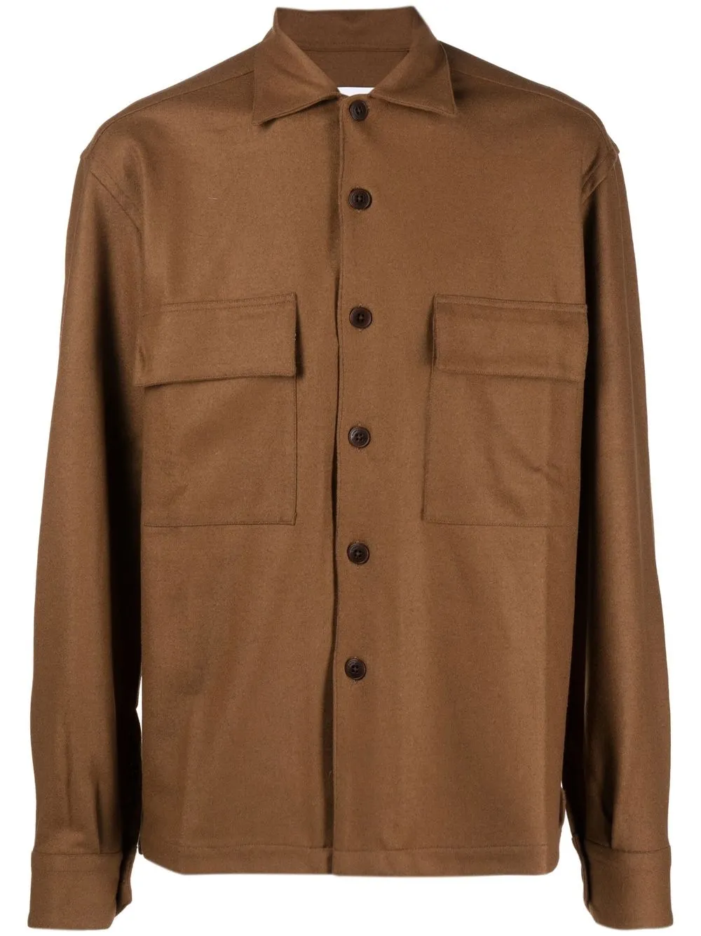 

Costumein Etienne Cadice wool-blend shirt - Brown