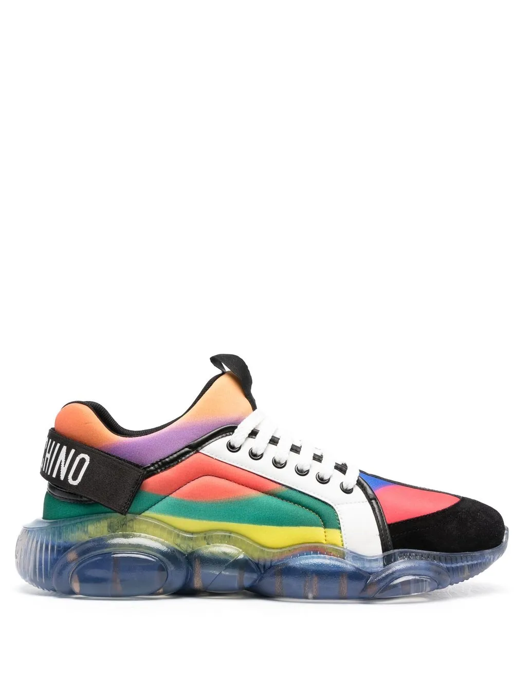

Moschino colour-bock low-top sneakers - Black