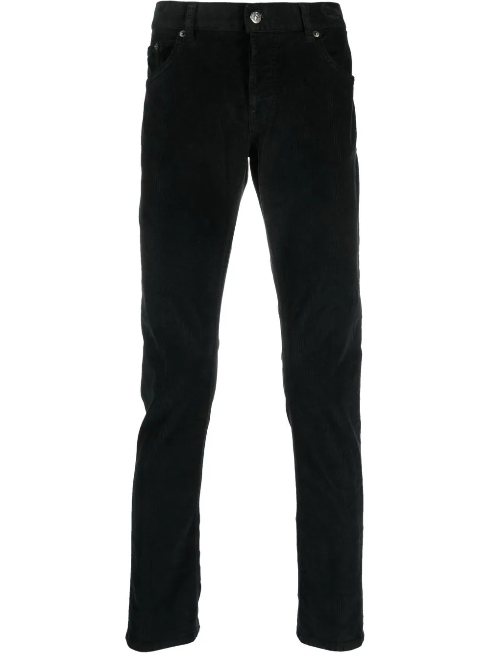 

DONDUP straight leg corduroy trousers - Black