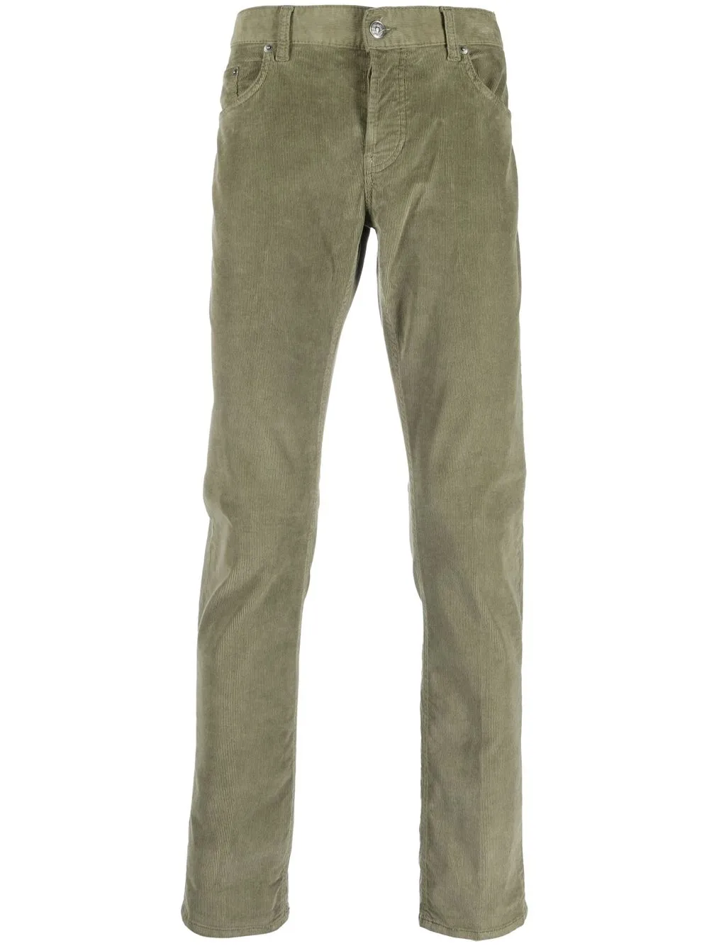 

DONDUP straight leg corduroy trousers - Green