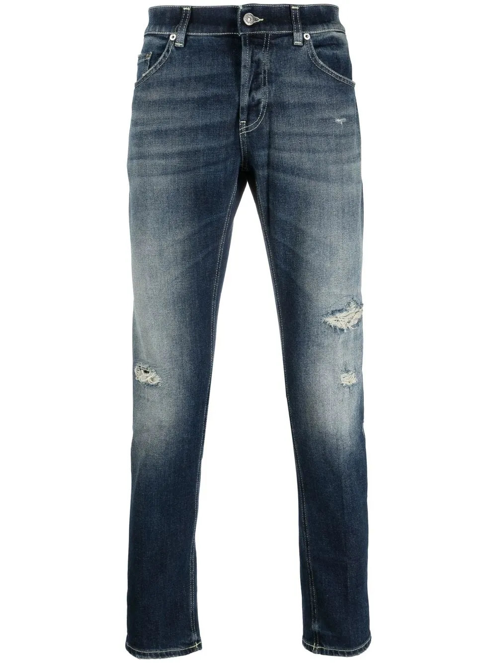 

DONDUP distressed tapered jeans - Blue