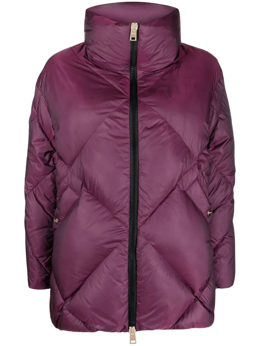 

Herno quilted down coat - Purple