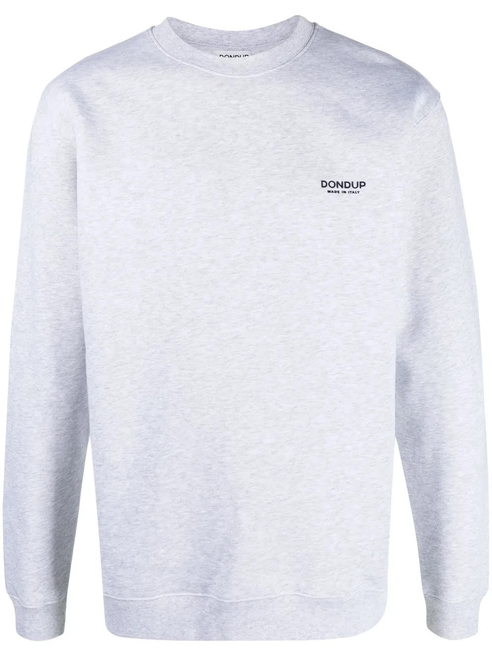 

DONDUP logo-print long-sleeve sweatshirt - Grey