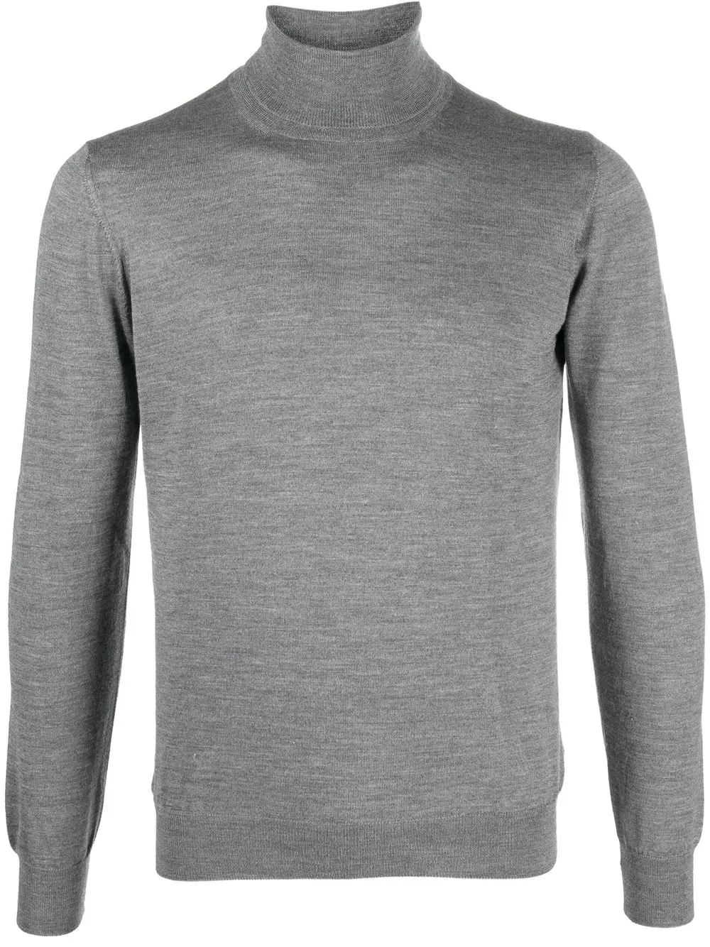 

Tagliatore roll neck knitted jumper - Grey