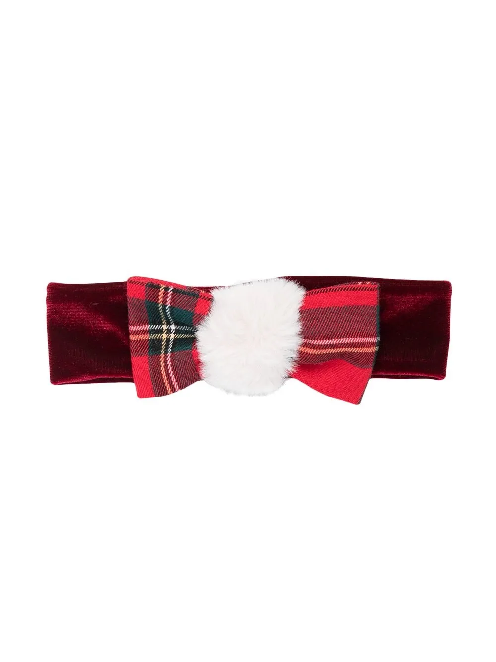 

La Stupenderia bow detail headband - Red