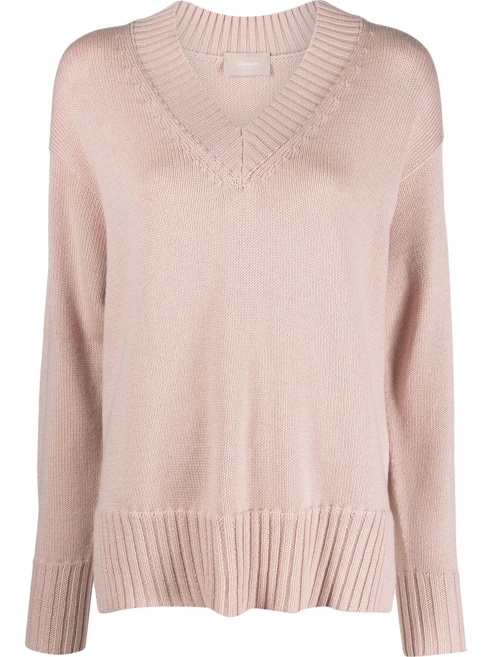 

Drumohr V-neck pullover sweater - Pink