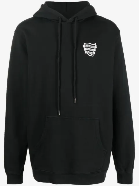 Htc Los Angeles logo-print cotton hoodie