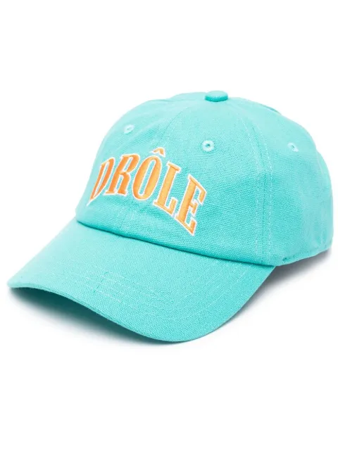 Drôle De Monsieur embroidered-logo cotton cap 