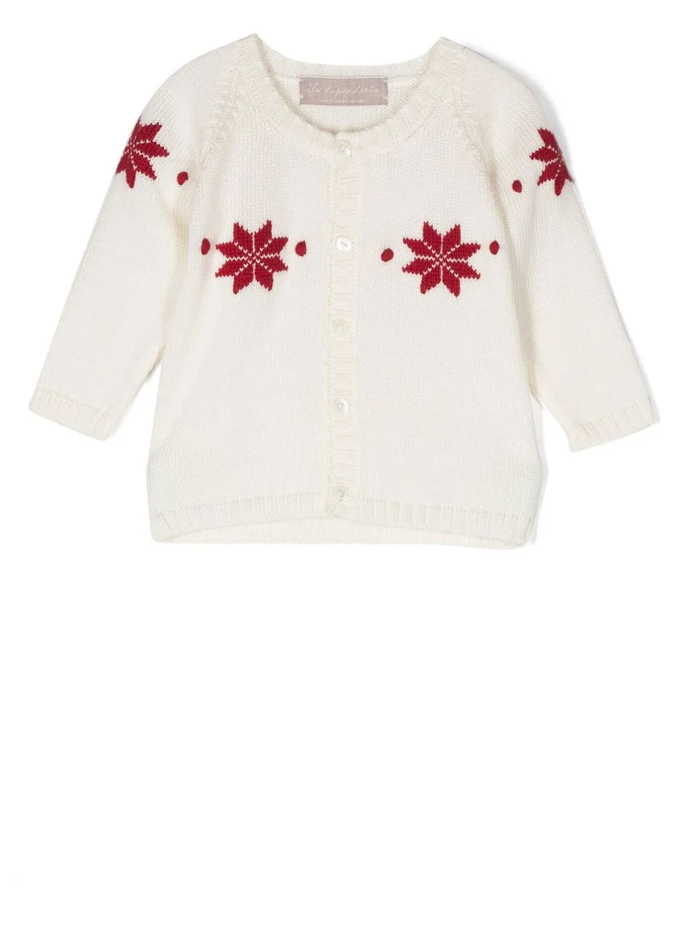 

La Stupenderia instarsia-knit cardigan - Neutrals