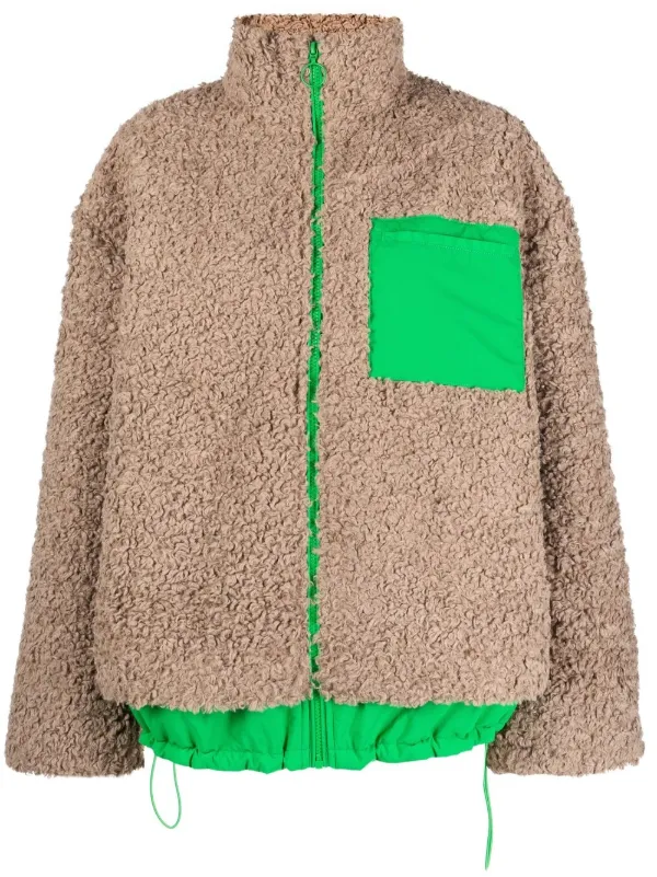 Stine Goya Dakota contrast-trim Teddy 
