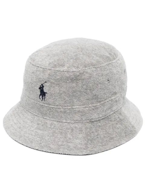 Polo Ralph Lauren embroidered-logo bucket hat 