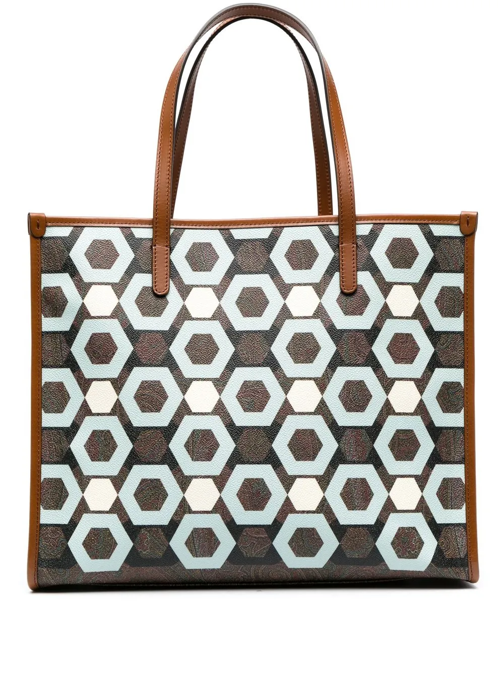 

ETRO geometric paisley-print tote bag - Blue