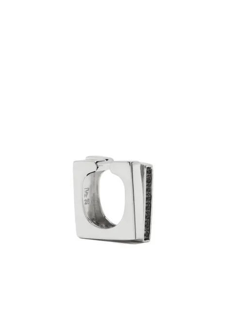 Tom Wood arete ear-cuff Step en plata de ley