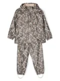 Konges Sløjd graphic-print tracksuit - Grey