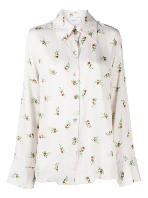 Sleeper Blossom-print shirt