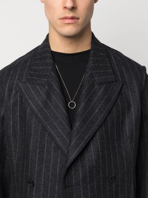 Maison Margiela ロゴペンダント ネックレス | シルバートーン Maison Margiela ロゴペンダント ネックレス | シルバートーン