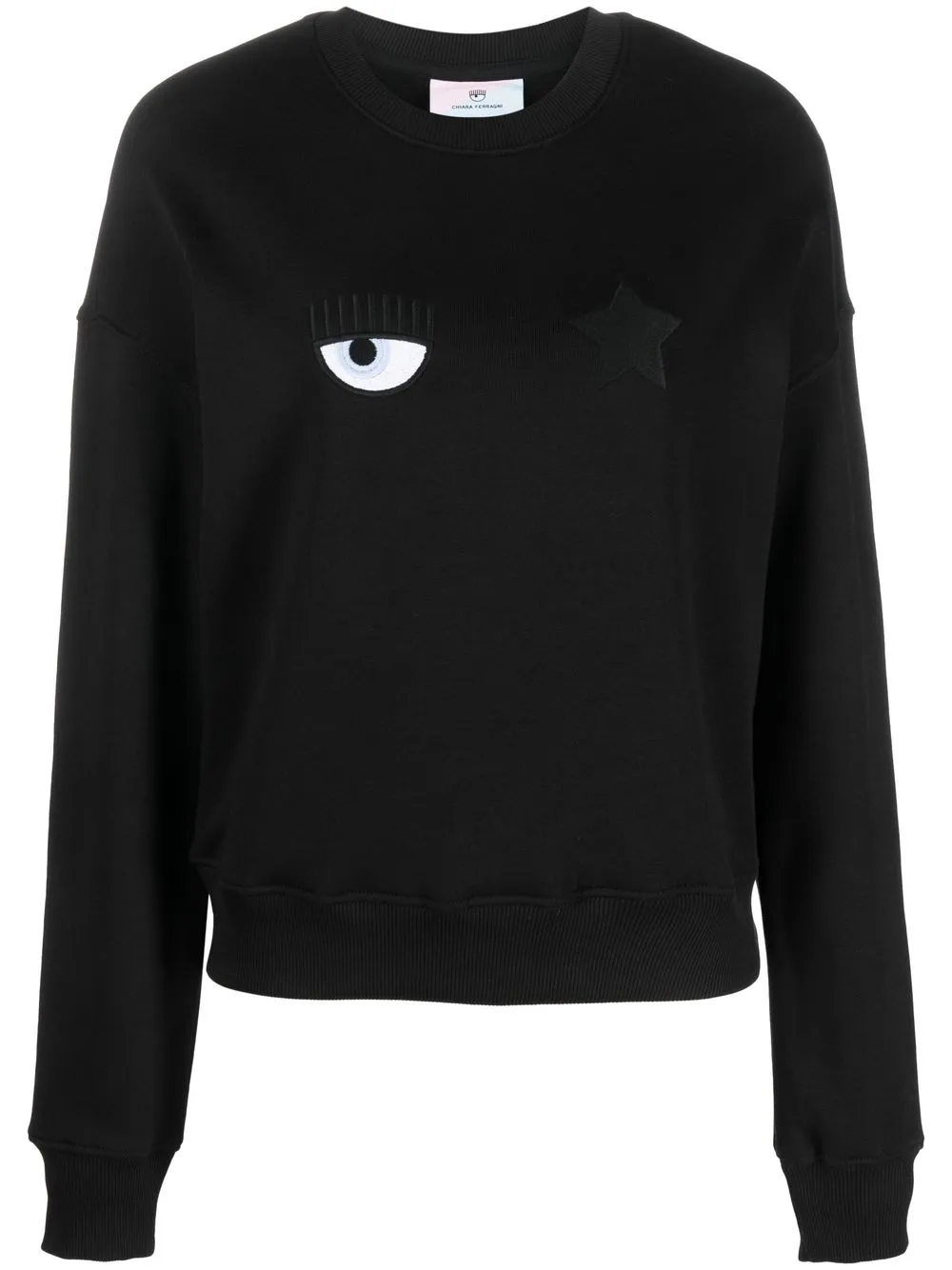 

Chiara Ferragni sudadera con Eyestar bordado - Negro