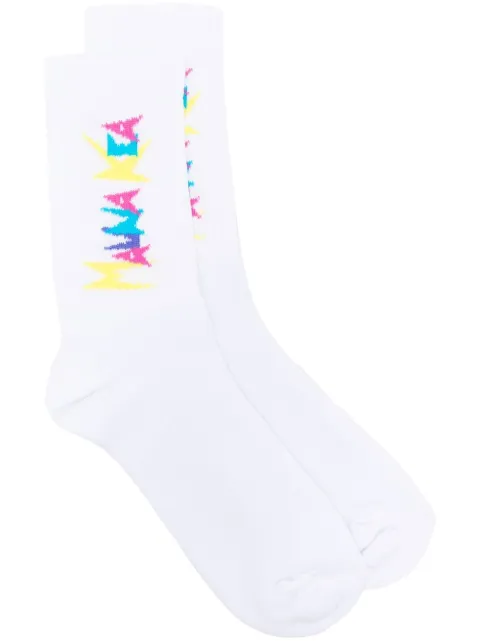 Mauna Kea intarsia-knit logo ankle socks 