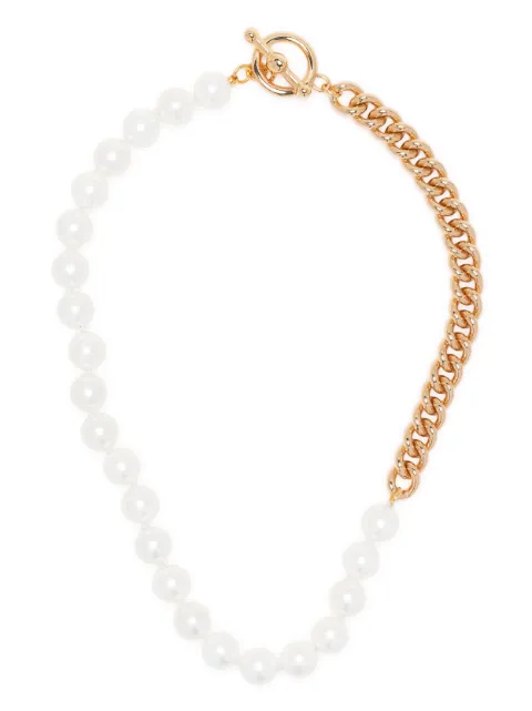 Kenneth Jay Lane pearl-detail necklace 