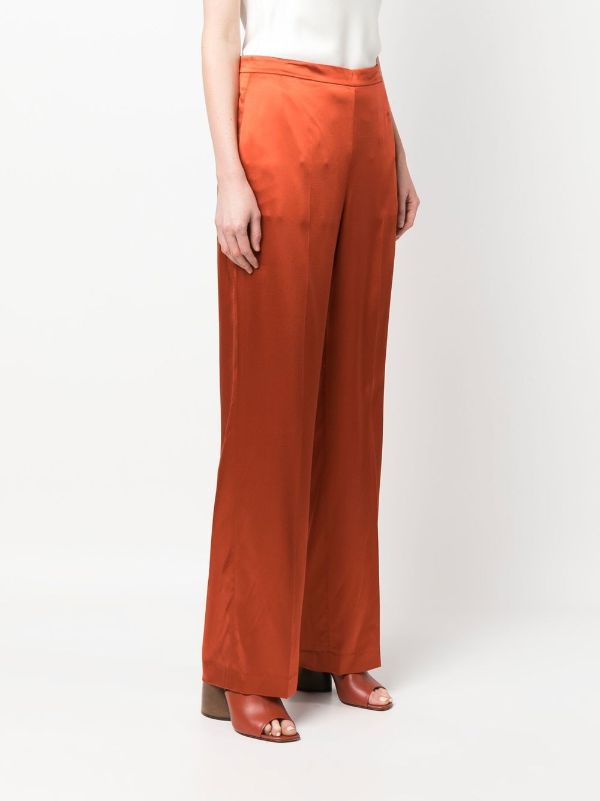 Polo Ralph Lauren high-waisted Silk Trousers - Farfetch