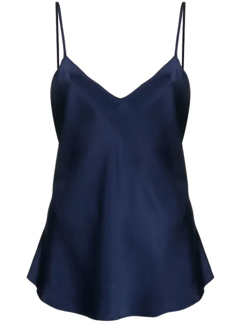 Polo Ralph Lauren mulberry silk camisole top