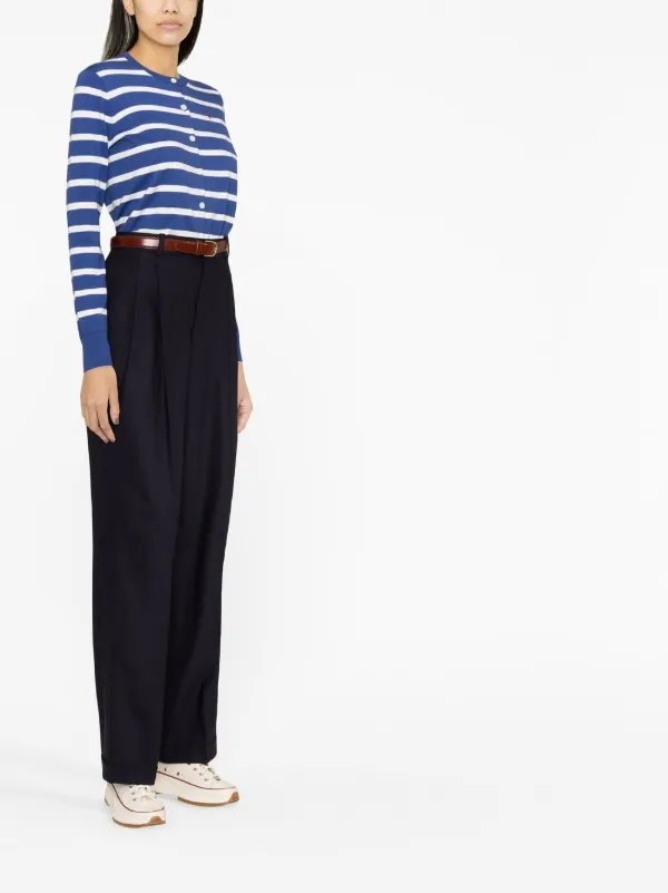 Polo Ralph Lauren stretch-wool straight-leg Trousers | Blue