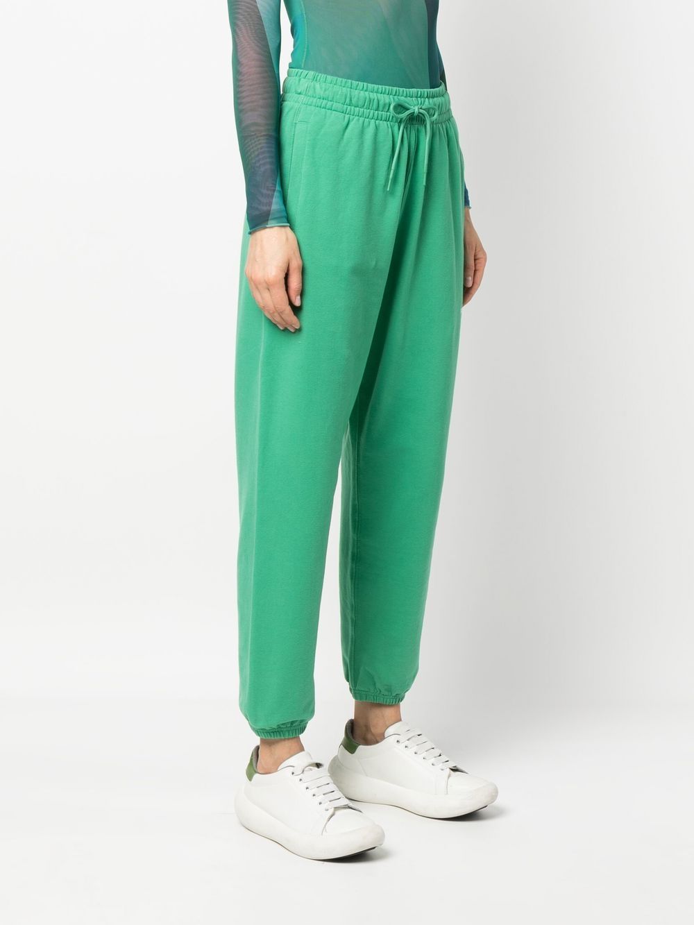 Shop Ralph Lauren Embroidered-logo Track Pants In Green
