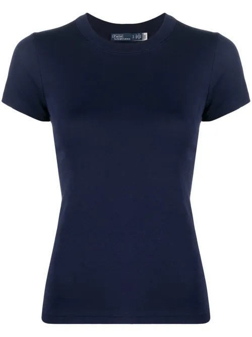 T-shirt nervuré à manches courtes - Polo Ralph Lauren - Modalova