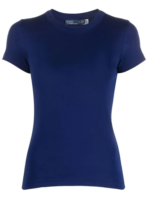 T-shirt nervuré à manches courtes - Polo Ralph Lauren - Modalova