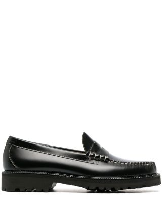 G.H. Bass & Co. Weejuns 90s Larson Penny-Loafer | Schwarz | FARFETCH AT