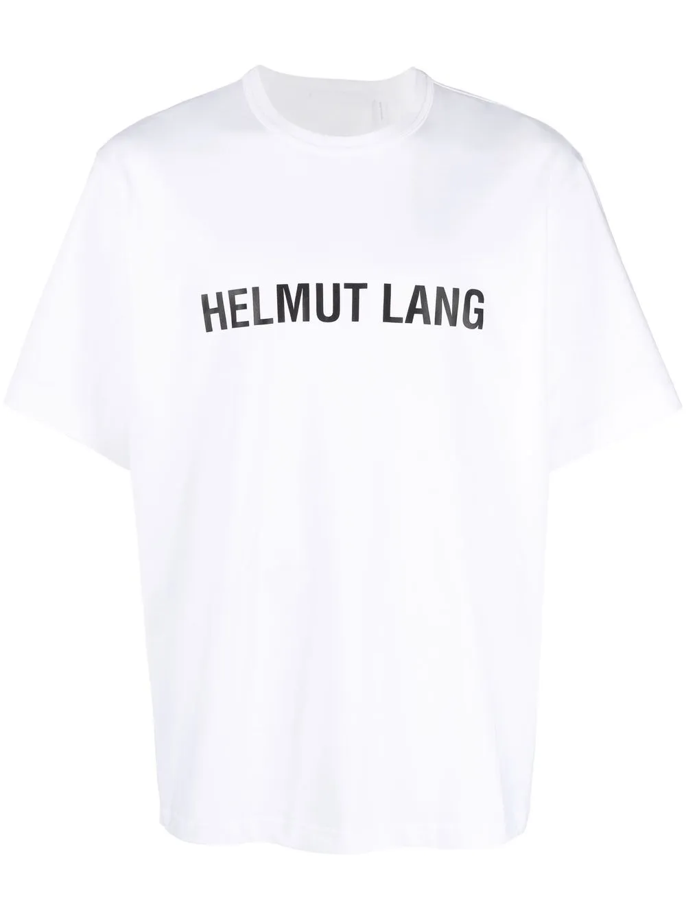 

Helmut Lang logo-print short-sleeved T-shirt - White