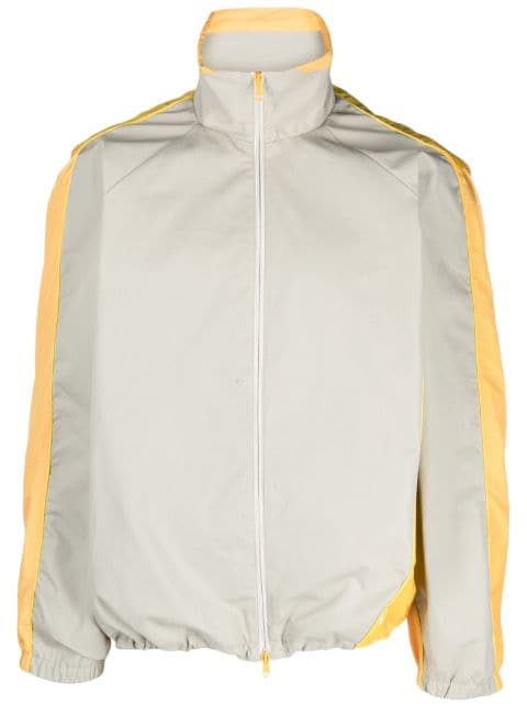 Robyn Lynch colour-block zip-fastening jacket