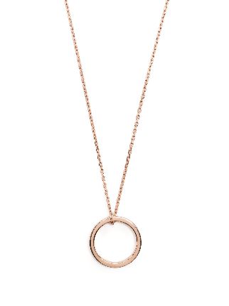 Margiela double chain on sale necklace