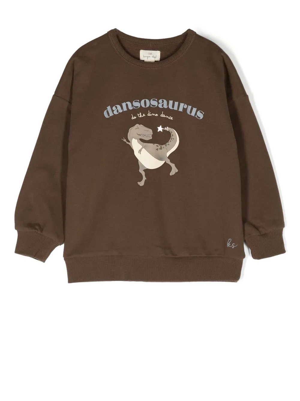 Konges Sløjd Kids' Dinosaur-print Sweatshirt