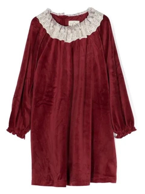 Konges Sløjd Venola frilled-collar dress
