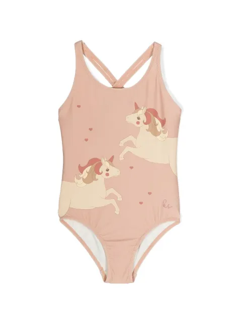 Konges Sløjd traje de baño con unicornio estampado