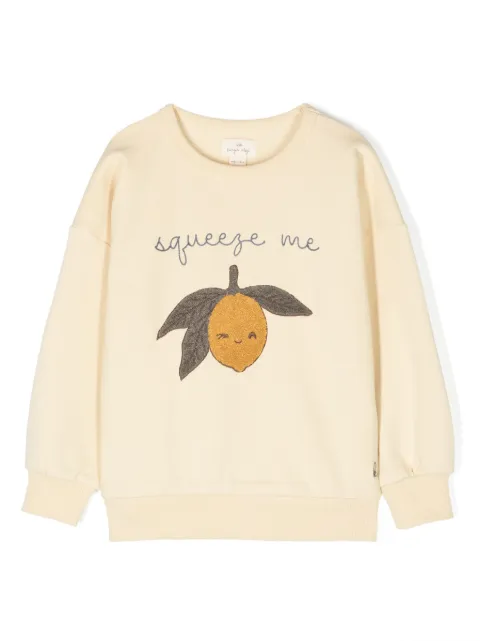 Konges Sløjd lemon-motif sweatshirt