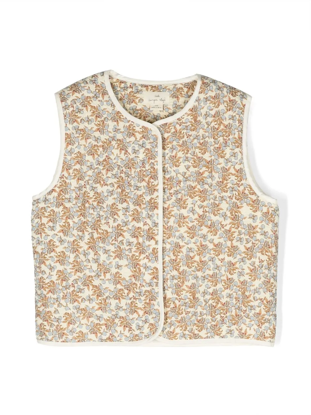 Konges Sløjd Kids' Floral-print Waistcoat