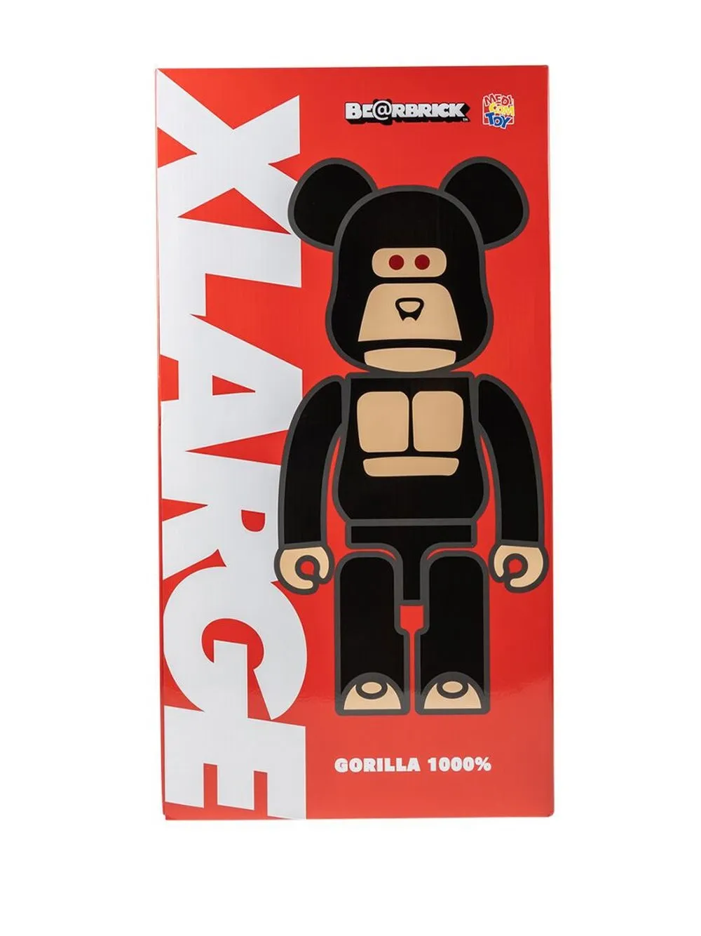 MEDICOM TOY x XLARGE Little Friend BE@RBRICK 1000% Figure - Farfetch