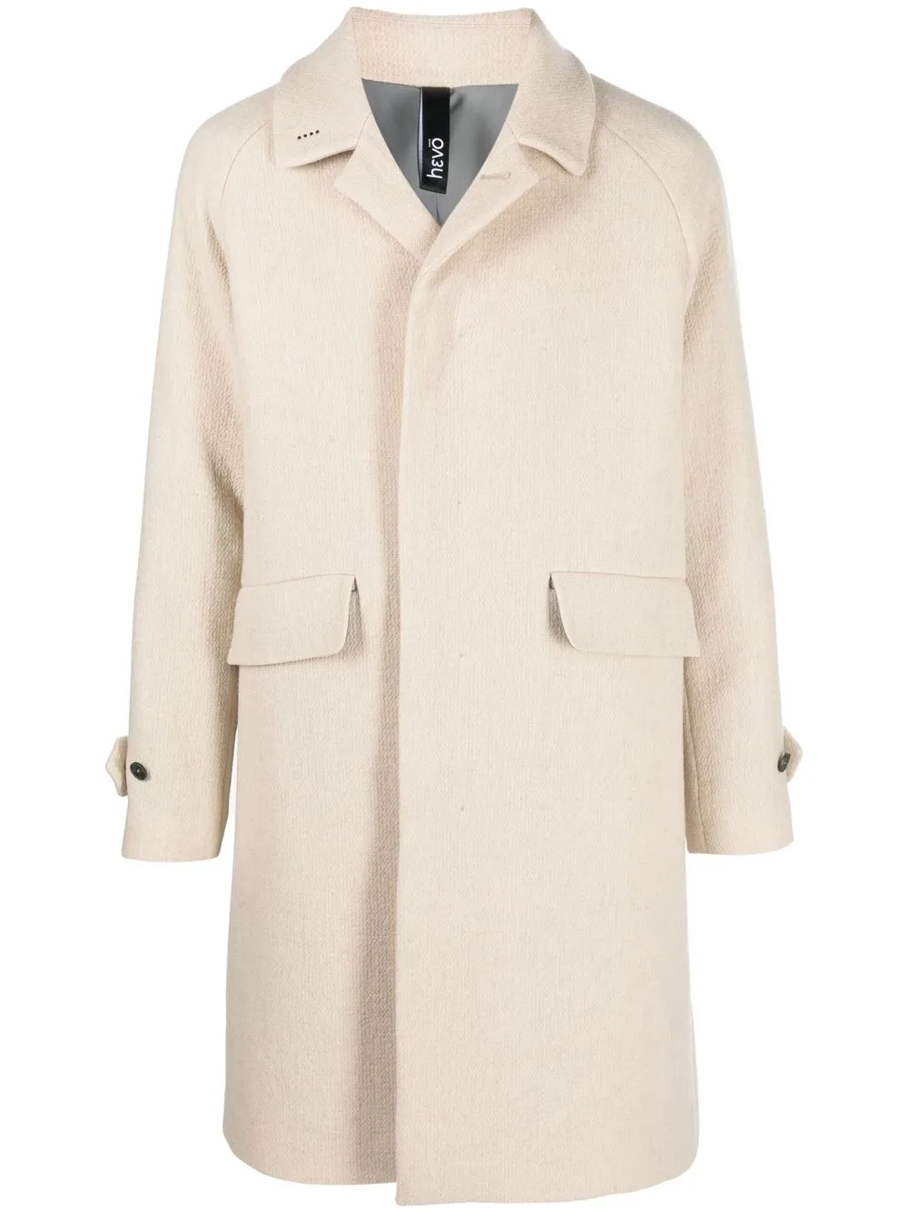 

Hevo single breasted coat - Neutrals