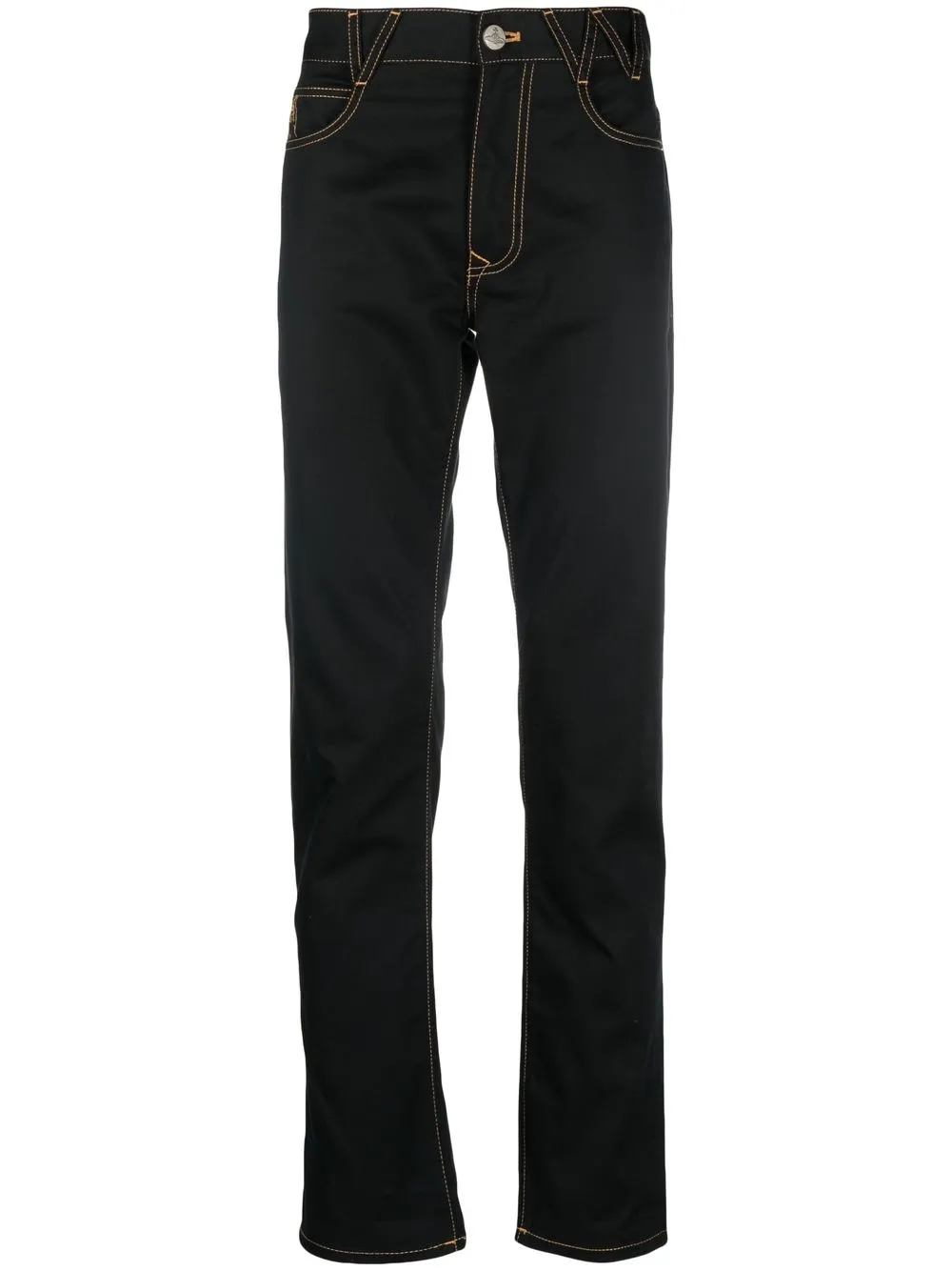 

Vivienne Westwood mid-rise straight leg jeans - Black