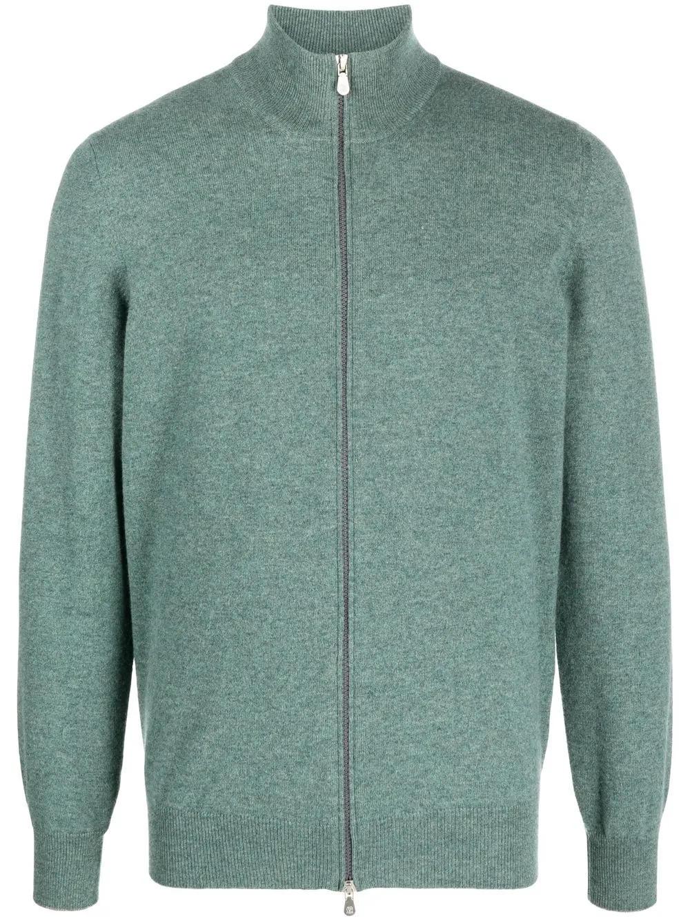 

Brunello Cucinelli cashmere zip-up jumper - Green