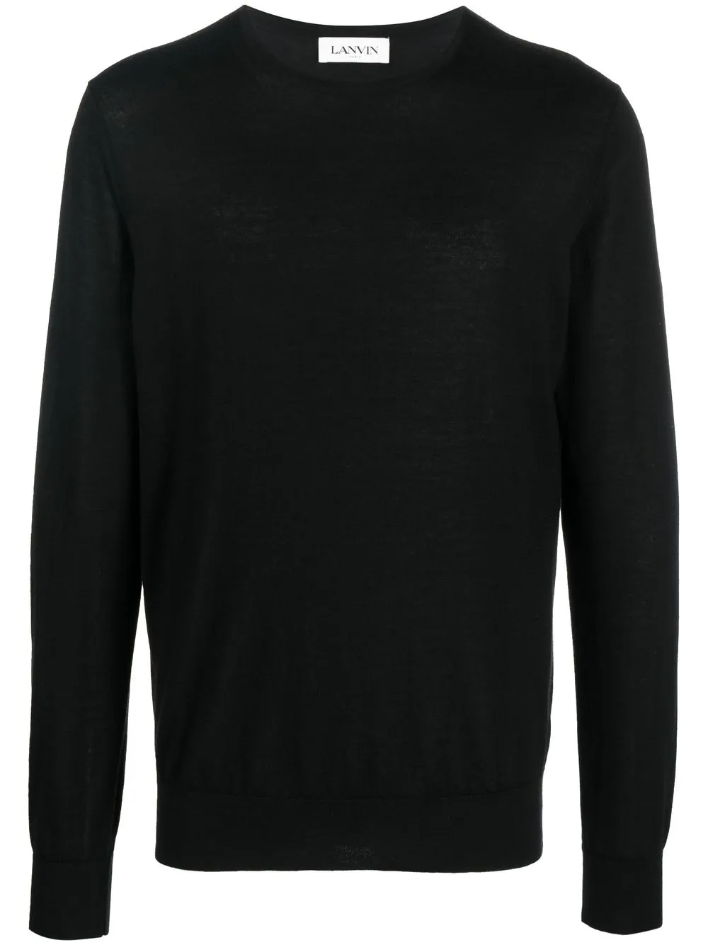 

Lanvin crew-neck cashmere jumper - Black