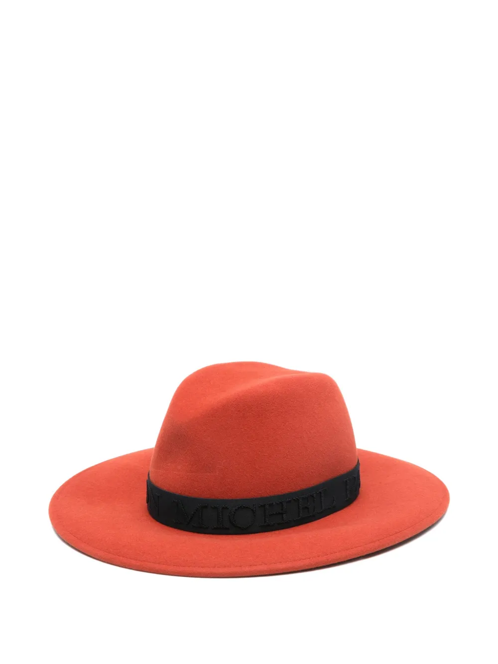 Maison Michel Zango ribbon hat | Orange | Image 1